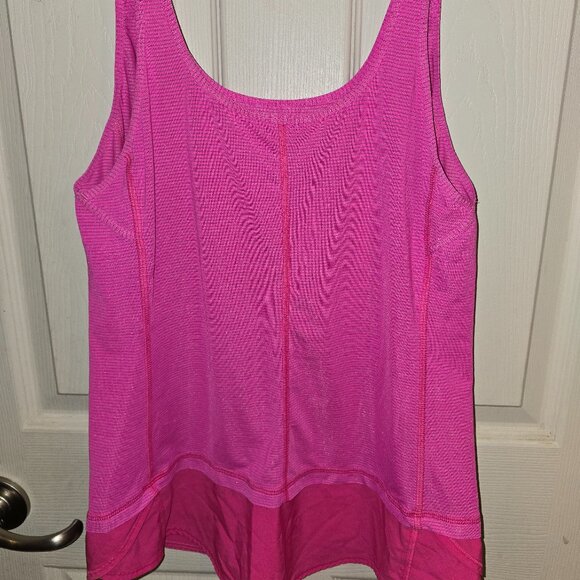Lululemon hot pink tank, swiftly material - Picture 2 of 5